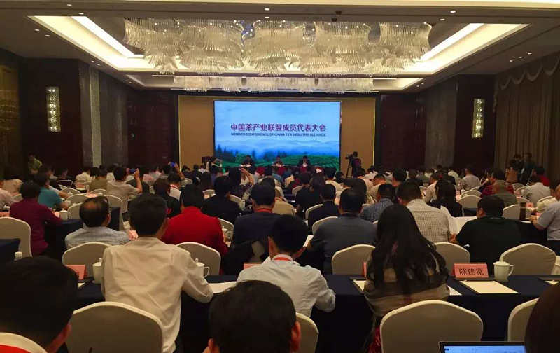 首屆中國國際茶葉博覽會(huì )系列報道之二         浙茶集團入選中國茶產(chǎn)業(yè)聯(lián)盟副理事長(cháng)單位