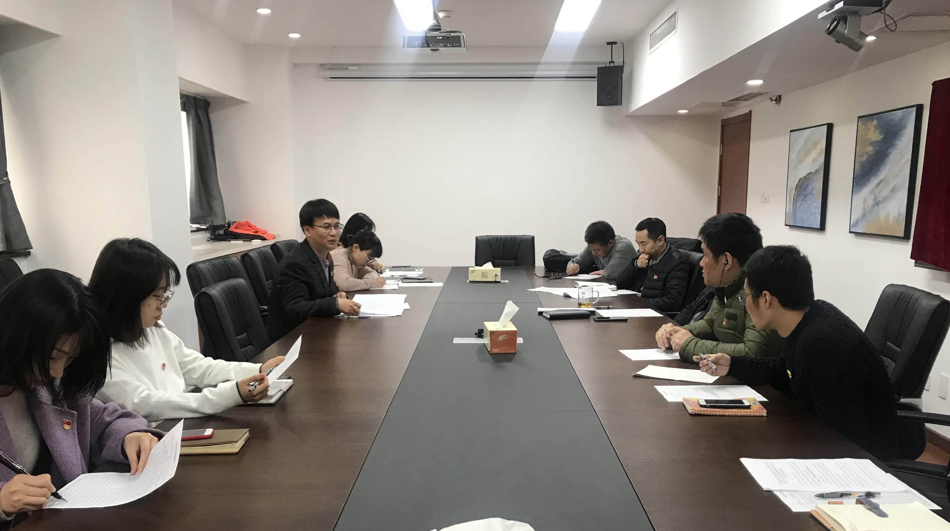 浙茶集團各黨支部開(kāi)展2019年度基層黨建述職評議考核、民主評議黨員和基層黨組織星級評定工作