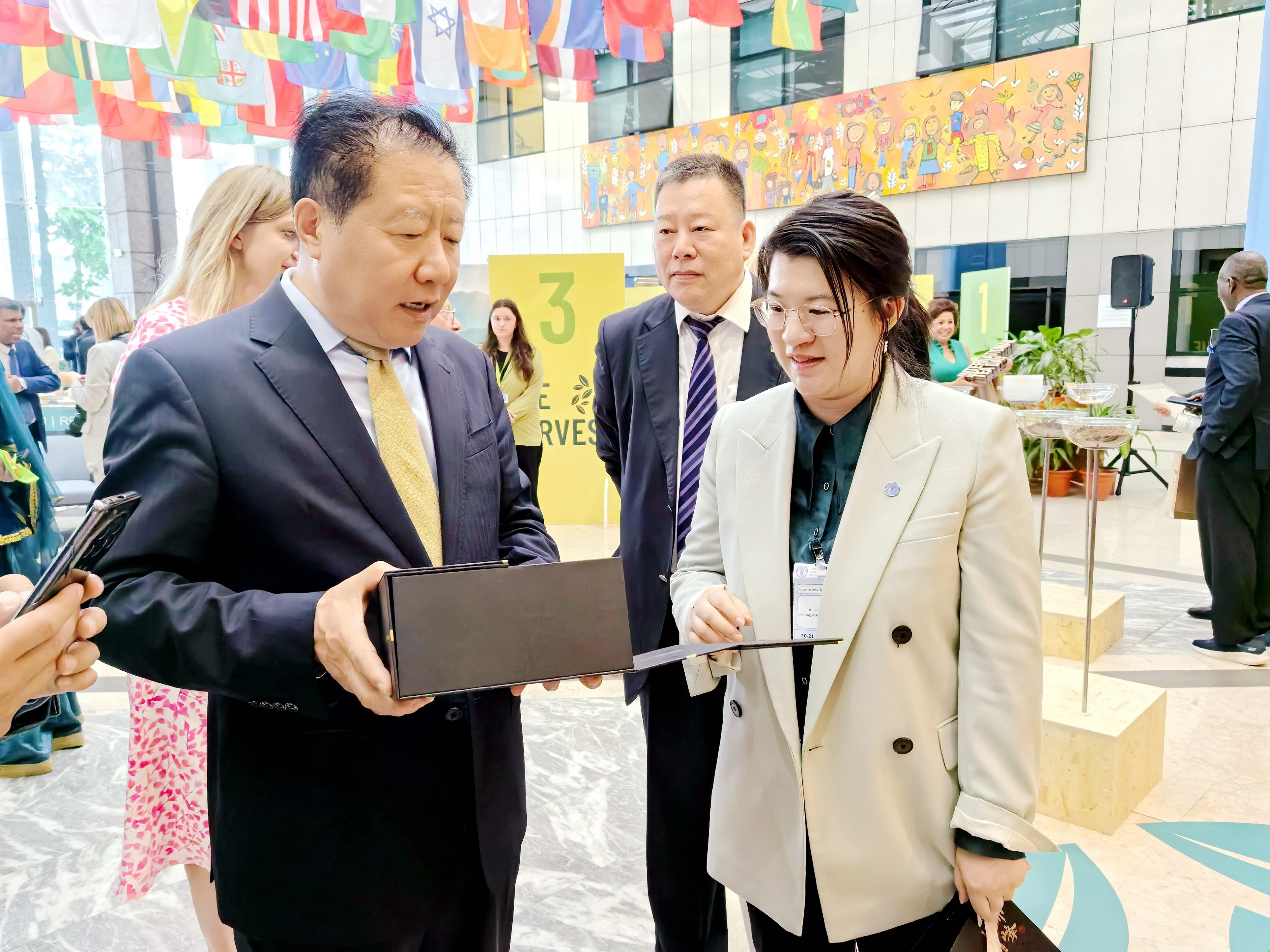 浙茶獅峰受聯(lián)合國糧農組織邀請參加“國際茶日”慶?；顒?dòng)