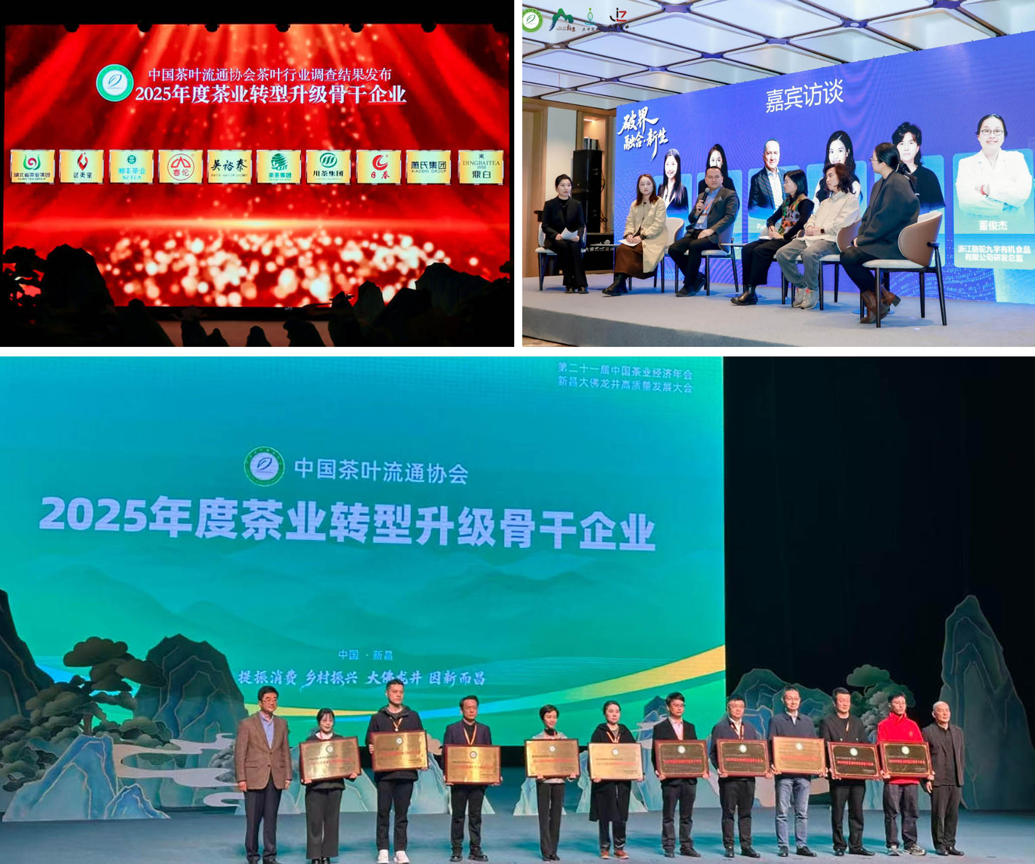 浙茶集團在第二十一屆中國茶業(yè)經(jīng)濟年會(huì )上斬獲多項榮譽(yù)